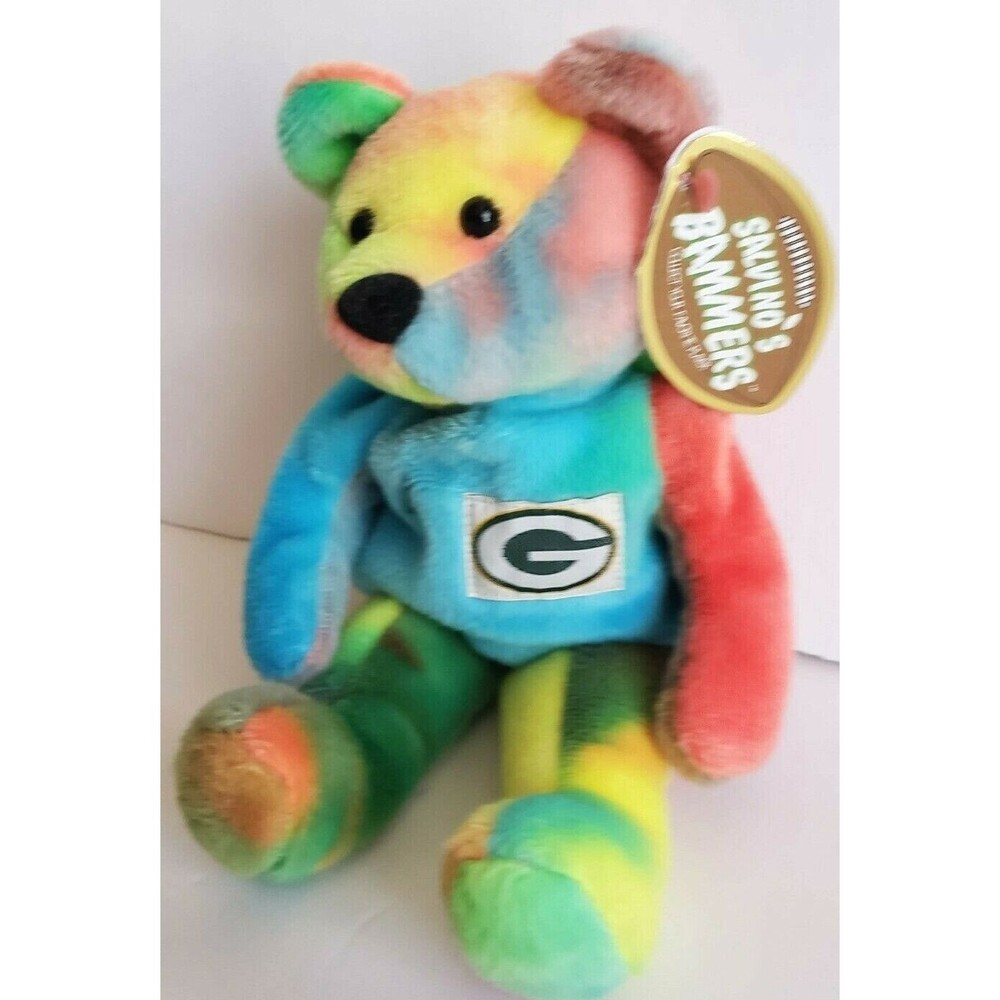 Salvino's Bammers BRETT FAVRE #4 - GREEN BAY PACKERS plush toy with tags